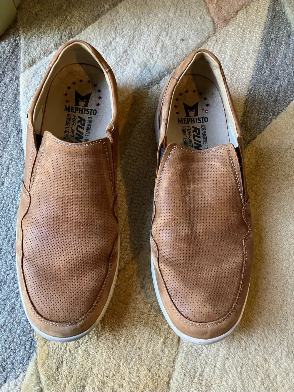 Mephisto Men’s Slip-On Leather Loafers